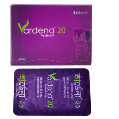 Vardena 20 mg Tablet-4's Pack