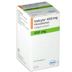 Valcyte 450 mg Tablet-60's Pack