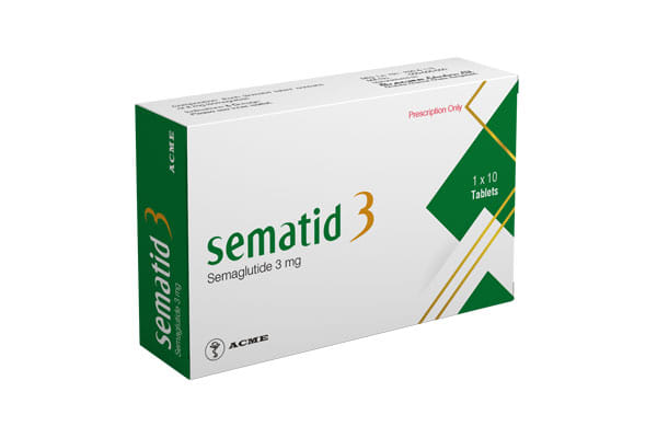 Sematid 3 mg Tablet-10's Pack