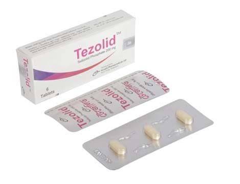 Tezolid 200 mg Tablet-6's Pack