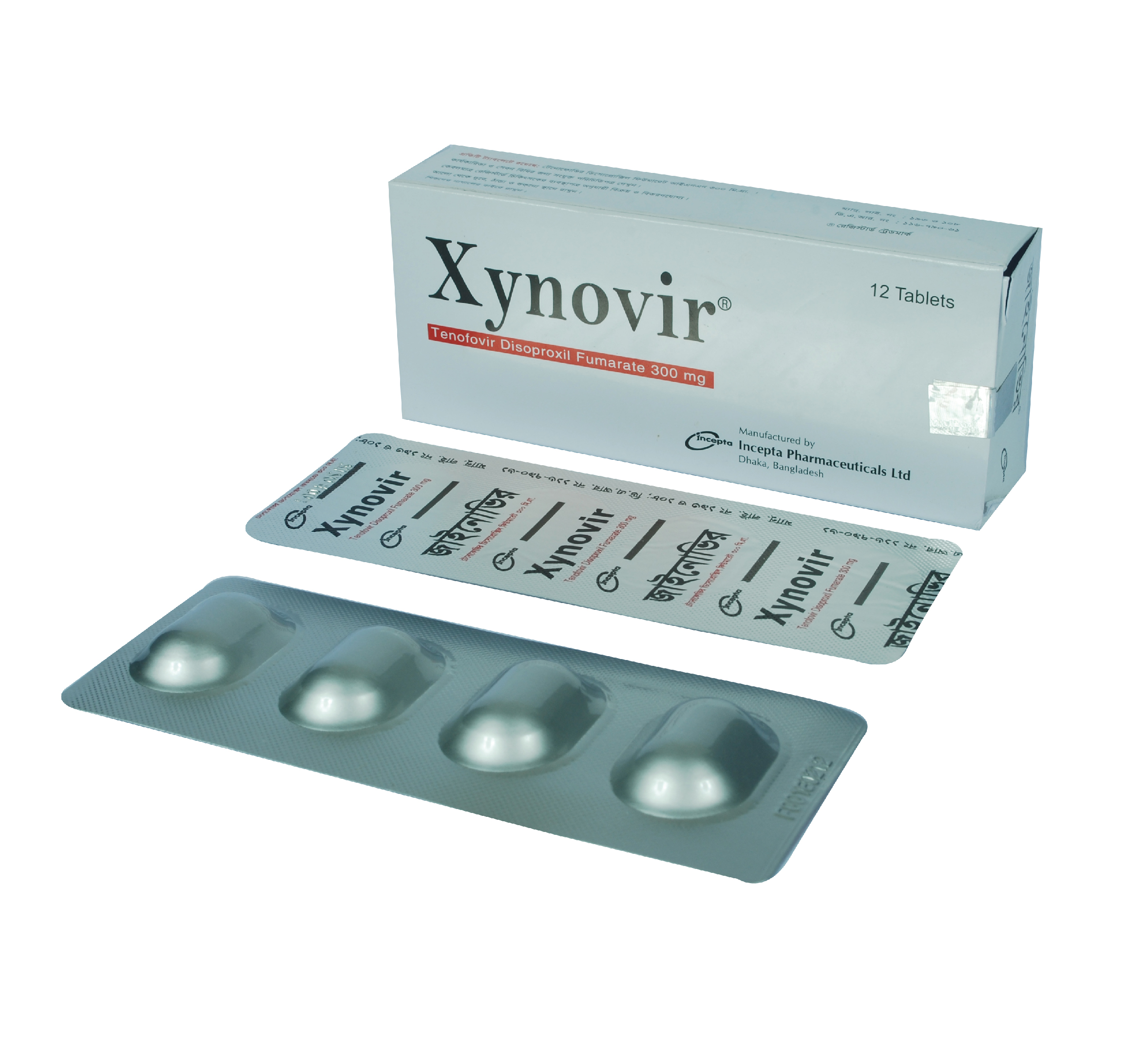 Xynovir 300 mg Tablet-12's Pack