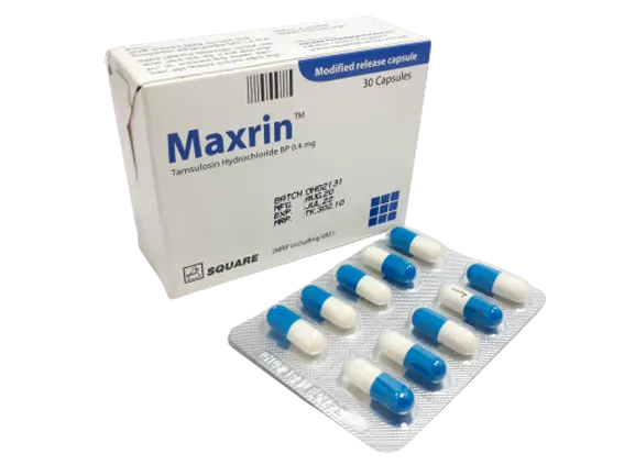 Maxrin 0.4 mg Capsule-10's Strip