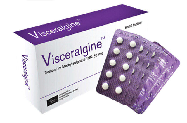 Visceralgine 50 mg Tablet-10's Strip