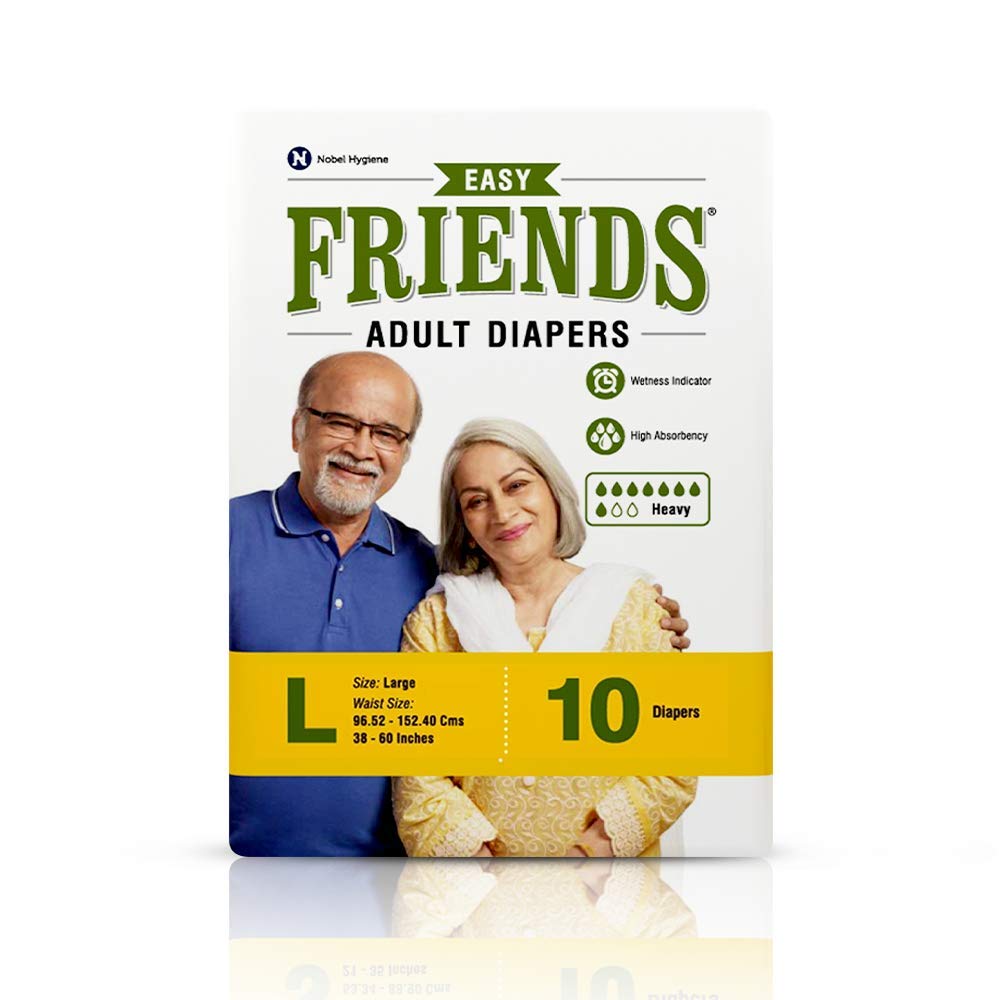 Friends Large Adult Diapers ?10?s pack (L)