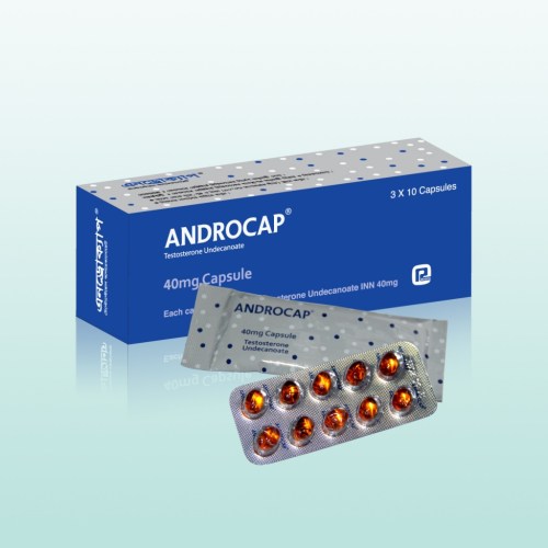 Androcap 40 mg Capsule-10's Strip