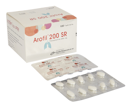 Arofil SR 200 mg Tablet-10's Strip