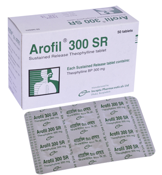 Arofil SR 300 mg Tablet-10's Strip