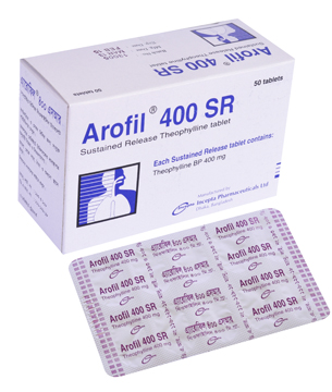 Arofil SR 400 mg Tablet-10's Strip