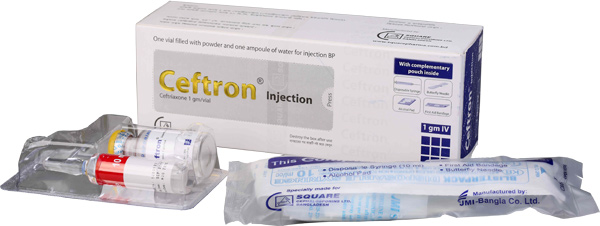 Ceftron 1 gm/vial IV Injection