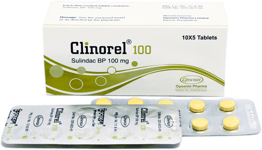 Clinorel 100 mg Tablet-10's Strip