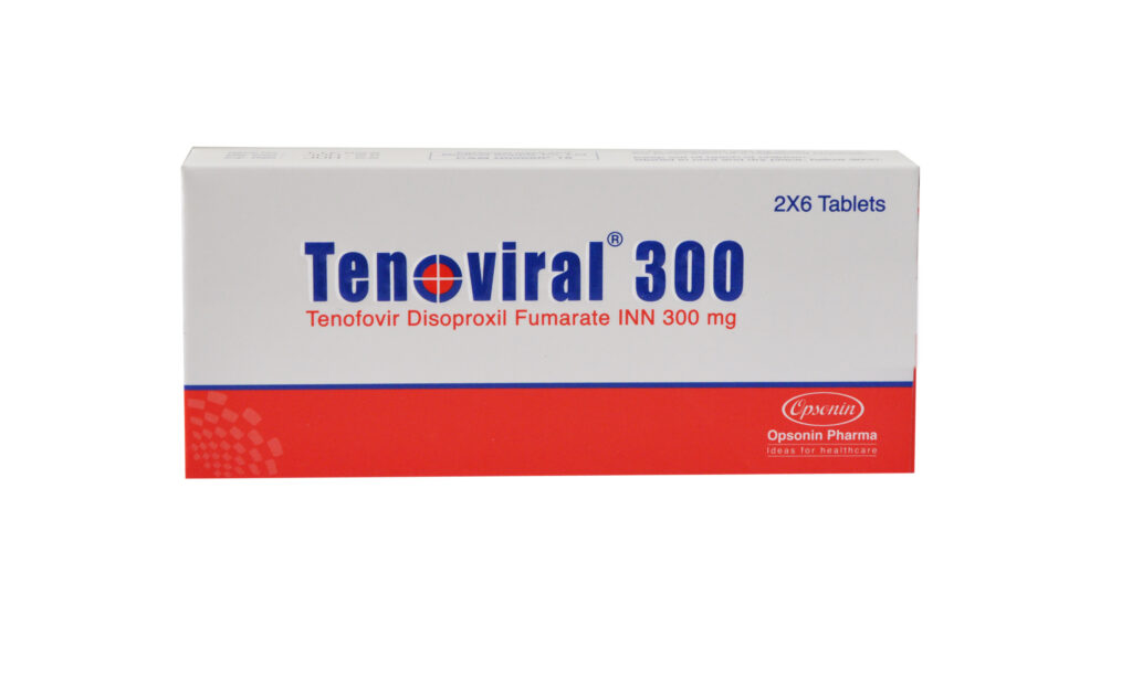 Tenoviral 300 mg Tablet-12's Pack