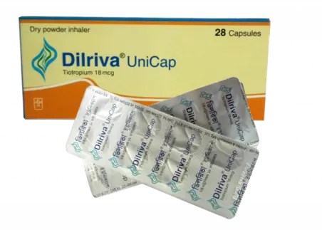 Dilriva Unicap 18 mcg Inhalation Capsule-10's Strip