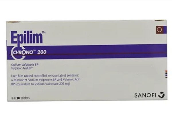 Epilim Chrono 300 mg Tablet-10's Strip