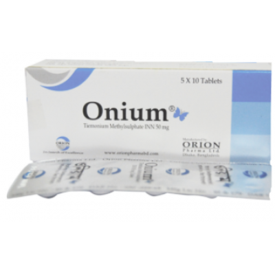 Onium 50 mg Tablet-10?s Strip