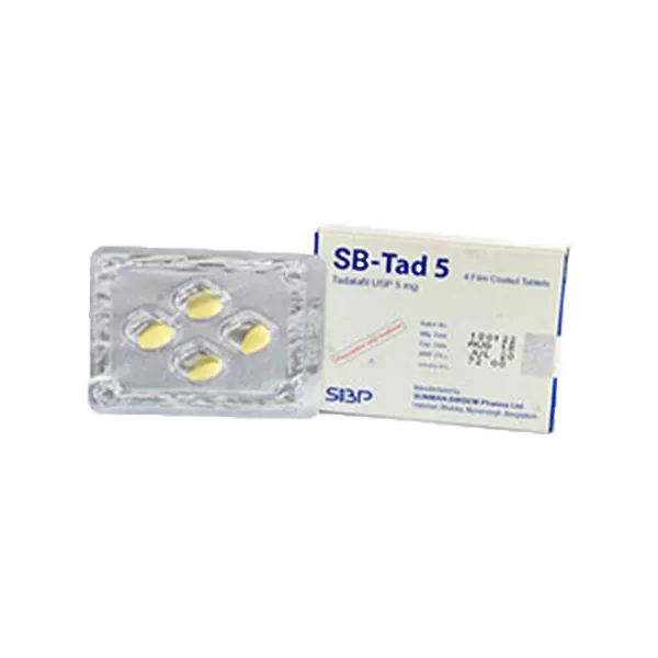 SB-Tad 5 mg Tablet-4's Pack