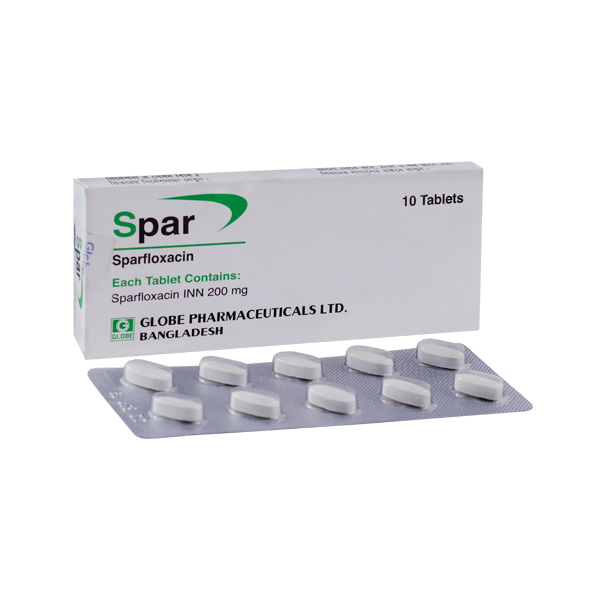 Spar 200 mg Tablet-10's Pack