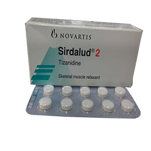 Sirdalud 2 mg Tablet-10?s strip