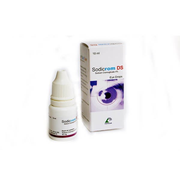 Sodicrom DS Eye Drops-10 ml