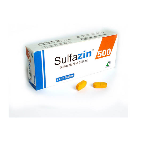 Sulfazin 500 mg Tablet-10's Strip