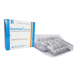 Suxonium 100 mg/2 ml IM/IV Injection-10's Pack