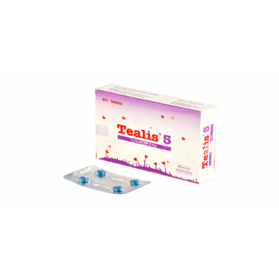 Tealis 5 mg Tablet-4's Pack