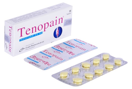 Tenopain 20 mg Tablet-10's Strip