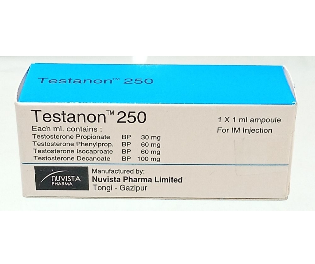 Testanon 250 mg/1 ml IM Injection