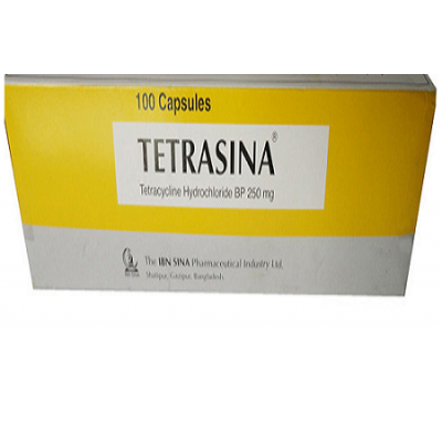 Tetrasina 250 mg Capsule-100's Pack