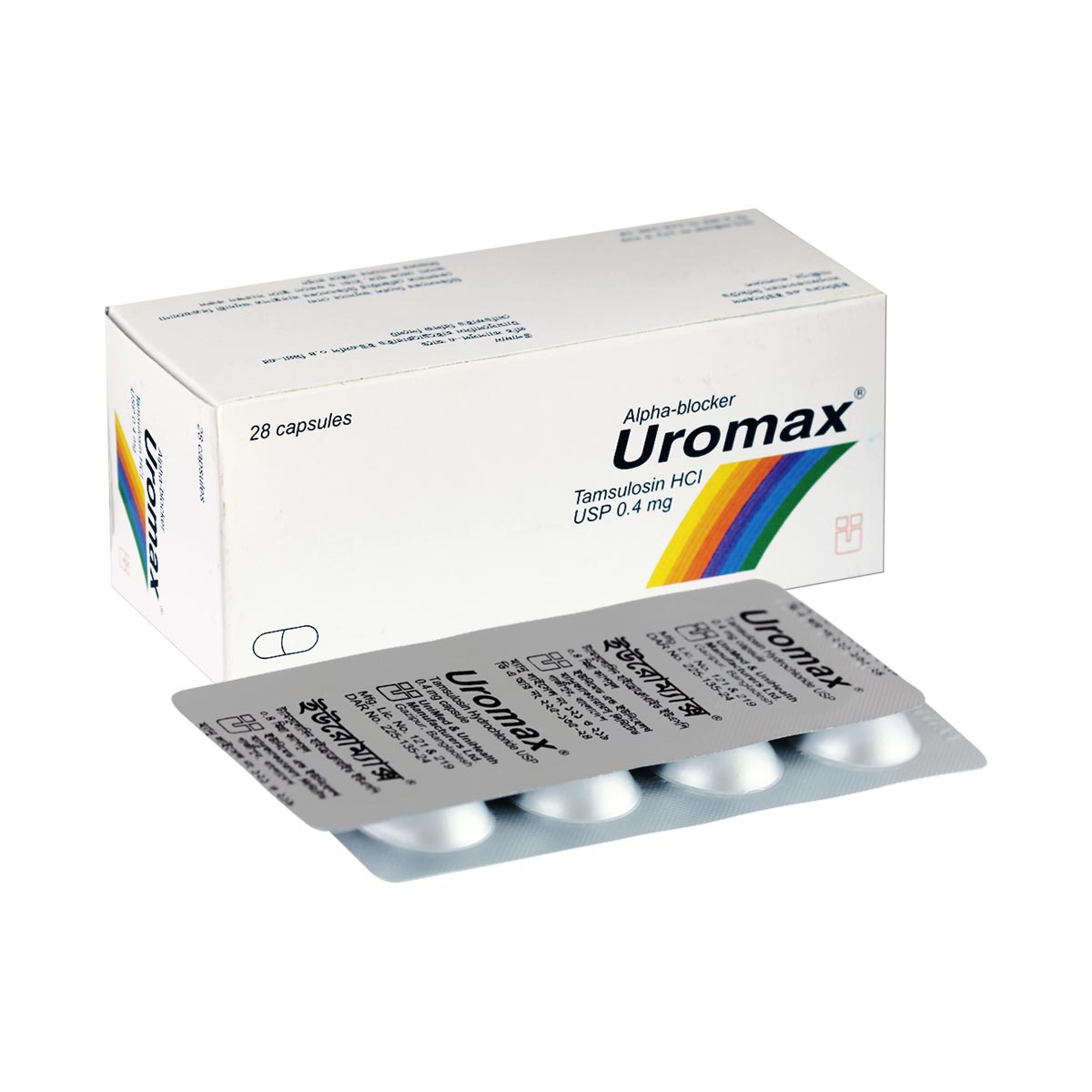 Uromax 0.4 mg Capsule-4's Strip