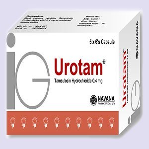 Urotam 0.4 mg Capsule-30's Pack