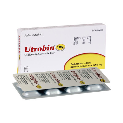 Utrobin 5 mg Tablet-10's Strip