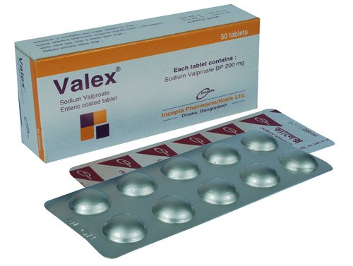 Valex 200 mg Tablet-10's Strip