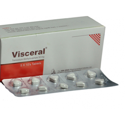 Visceral 50 mg Tablet-10's Strip