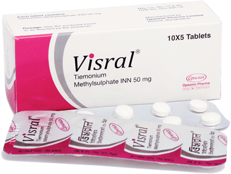 Visral 50 mg Tablet-10's Strip