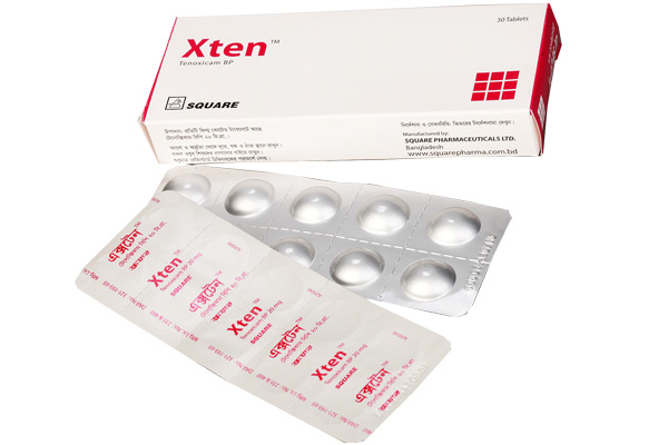 Xten 20 mg Tablet-10's Strip