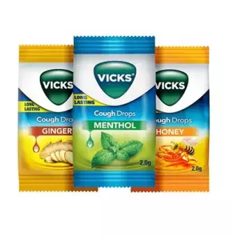 Vicks COUGH DROPS Chocolate -1 Pis