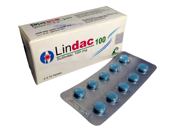 Lindac 100 mg Tablet-10's Strip