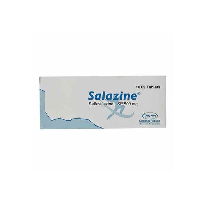 Salazine 500 mg Tablet-10's Strip