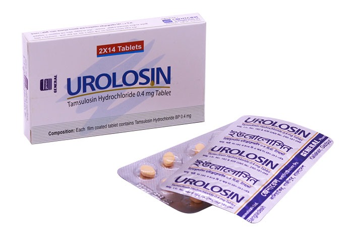 Urolosin 0.4 mg Tablet-14's Strip