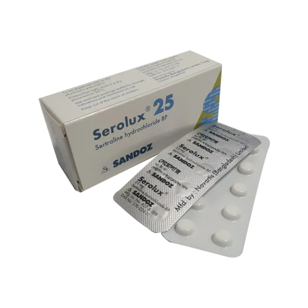 Serolux 25 mg Tablet-10's Strip