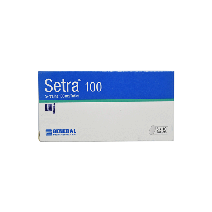 Setra 100 mg Tablet-10's Strip