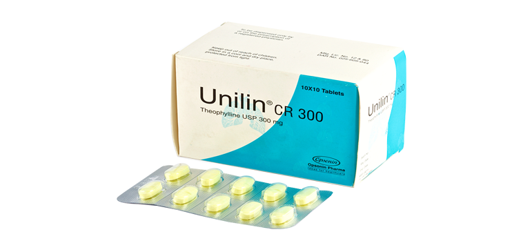 Unilin CR 300 mg Tablet-100's Pack