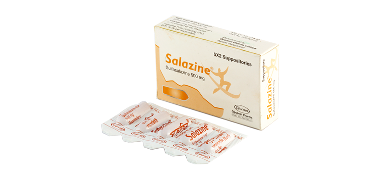 Salazine Suppository-10's Pack