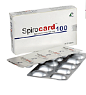 Spirocard 100 mg Tablet-10's Strip