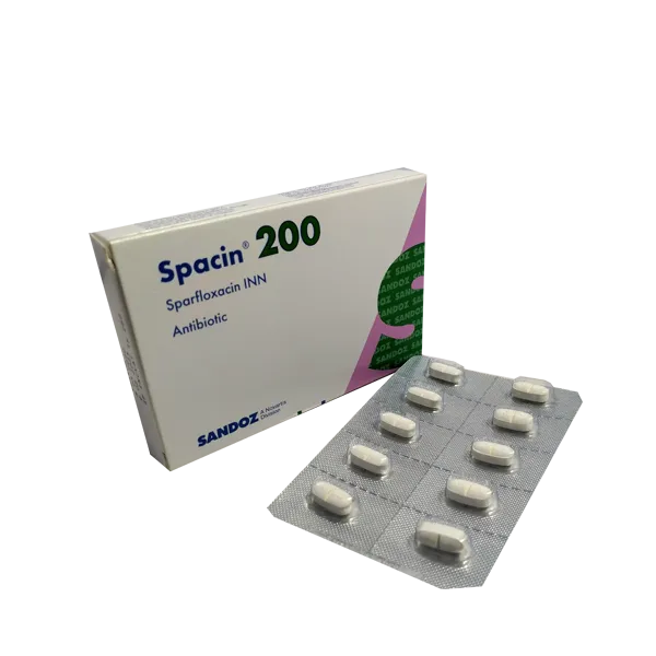 Spacin 200 mg Tablet-10's Pack