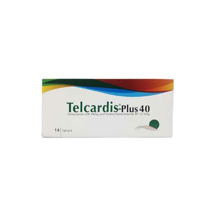 Telcardis 40 Plus Tablet-7's Strip