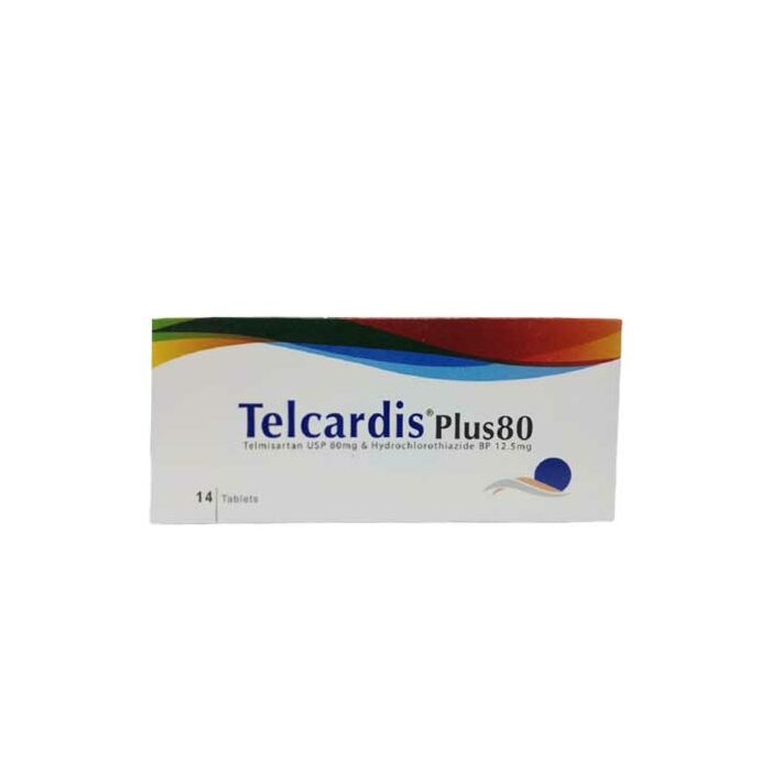 Telcardis 80 Plus Tablet-7's Strip