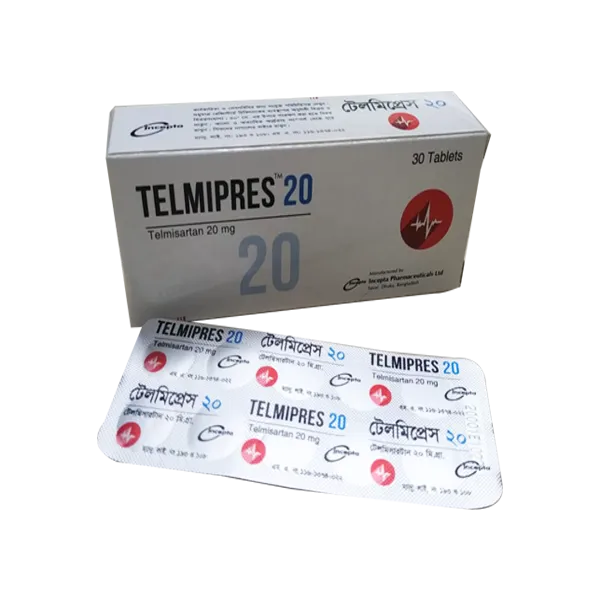 Telmipres 20 mg Tablet-10's Strip