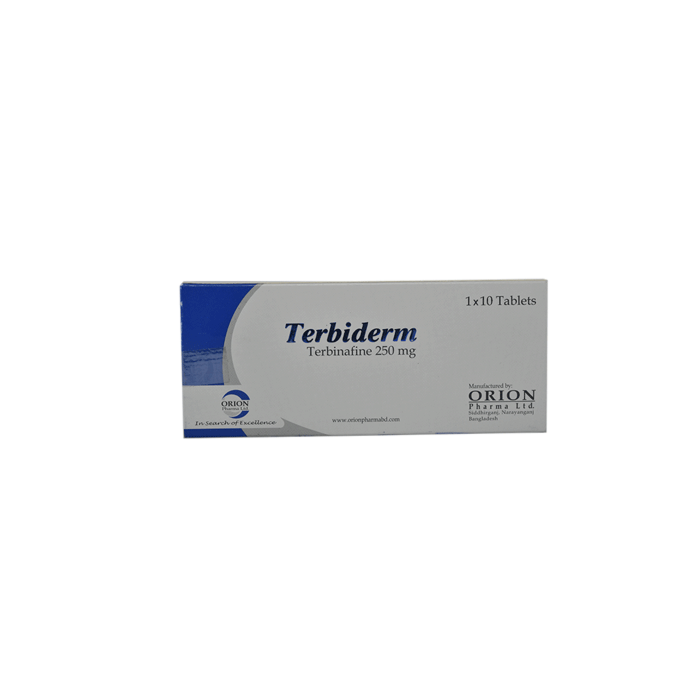 Terbiderm 250 mg Tablet-10's Pack