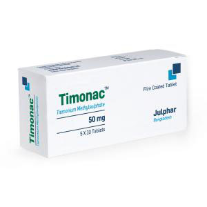 Timonac 50 mg Tablet-10's Strip